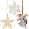 Ornaments*The Met Store 2024 Star, Snowflake, and Angel Tree Ornament Set