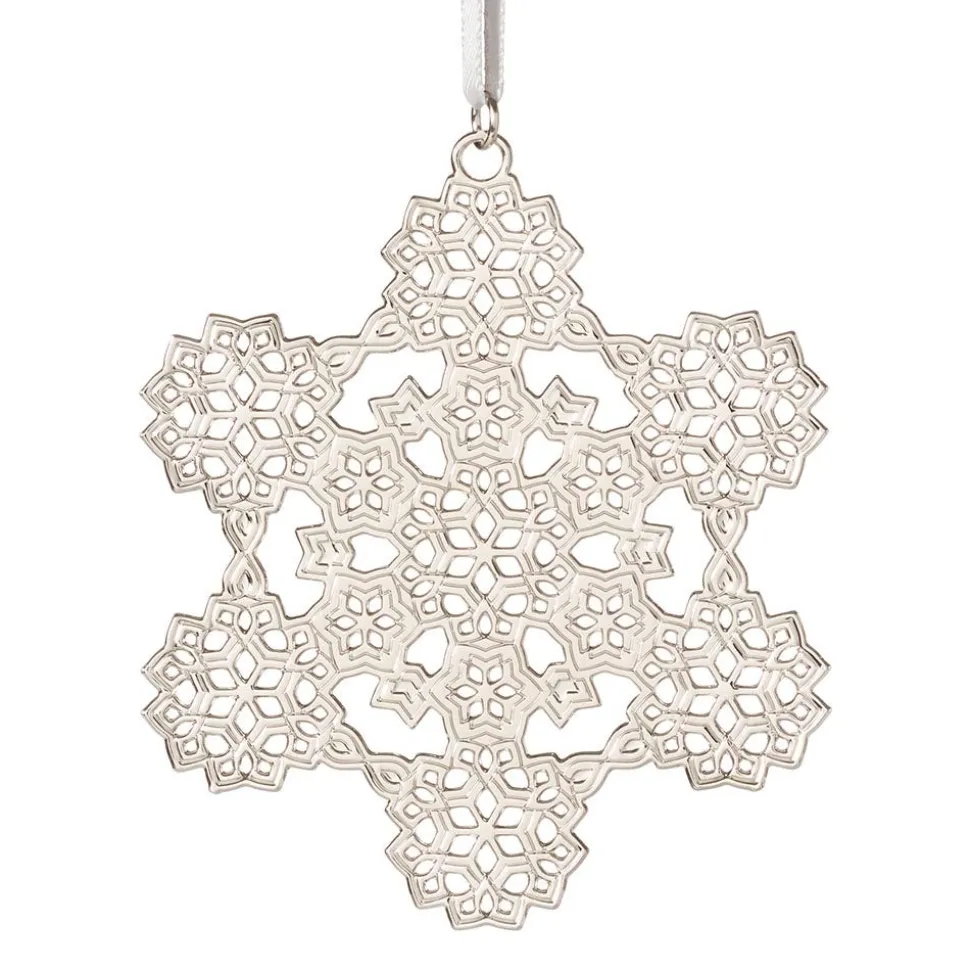 Ornaments*The Met Store 2024 Sterling Silver Snowflake Ornament