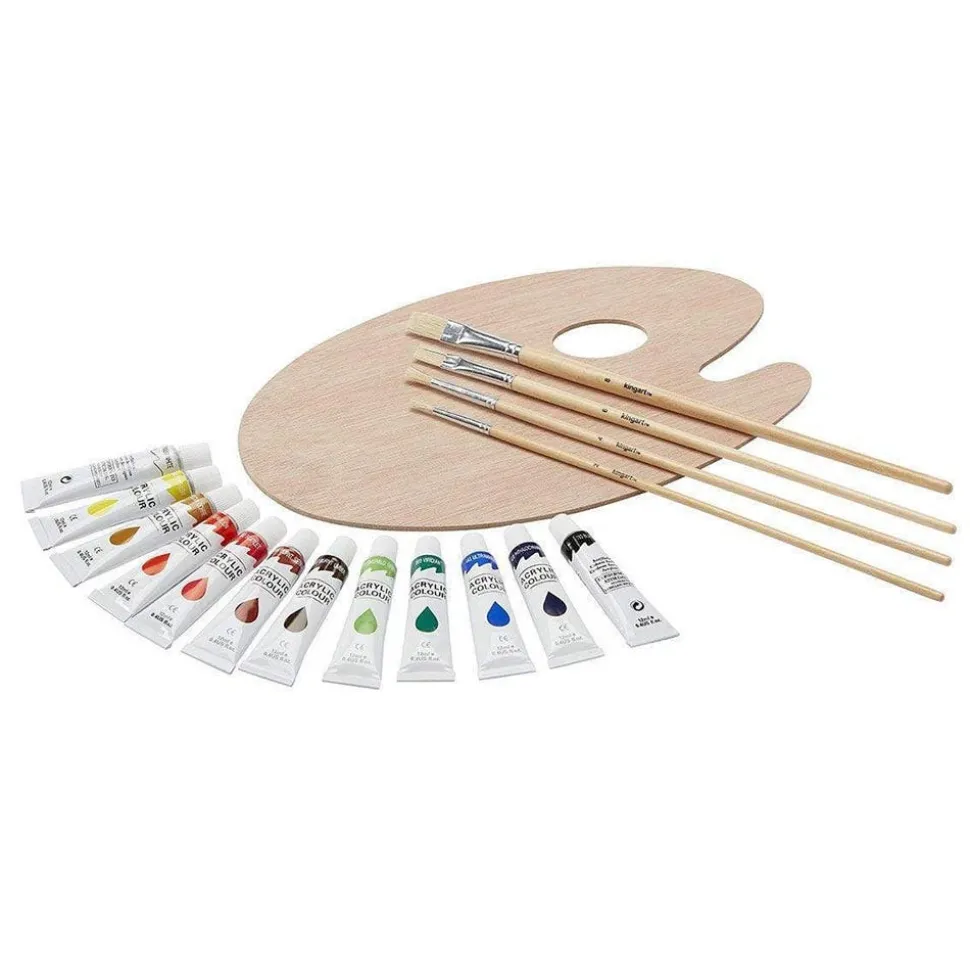 Art Supplies & Easels*The Met Store Acrylic Paint and Tabletop Easel Set
