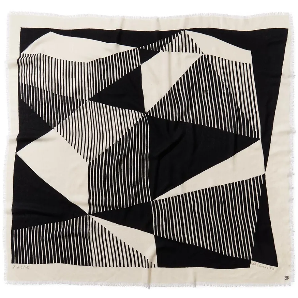 Scarves & Wraps*The Met Store Albers Tents Unisex Wool Scarf