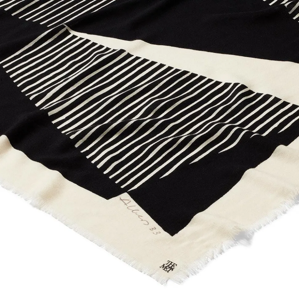 Scarves & Wraps*The Met Store Albers Tents Unisex Wool Scarf