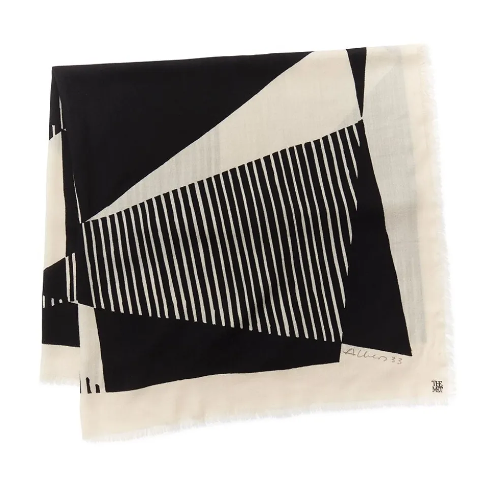 Scarves & Wraps*The Met Store Albers Tents Unisex Wool Scarf