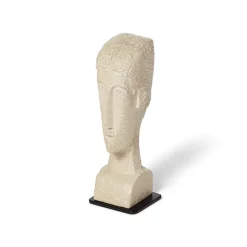 Sculpture*The Met Store Amedeo Modigliani: Medium Stone Tête Sculpture