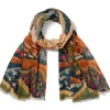 Scarves & Wraps*The Met Store American Folk Art Landscape Oblong Scarf