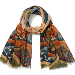 Scarves & Wraps*The Met Store American Folk Art Landscape Oblong Scarf