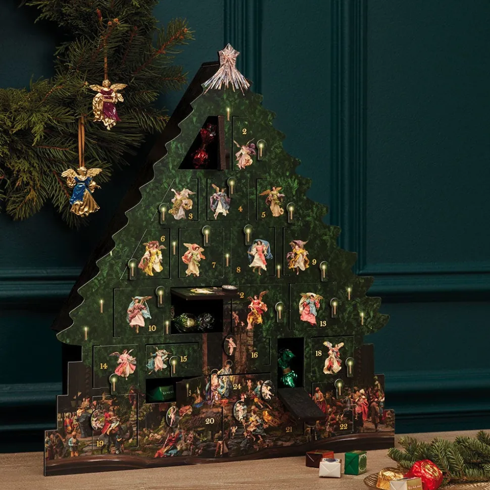 Calendars*The Met Store Angel Tree Wooden Advent Calendar
