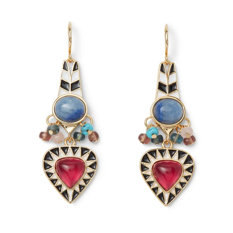 Earrings*The Met Store Atef Crown Statement Drop Earrings