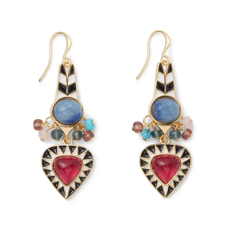 Earrings*The Met Store Atef Crown Statement Drop Earrings