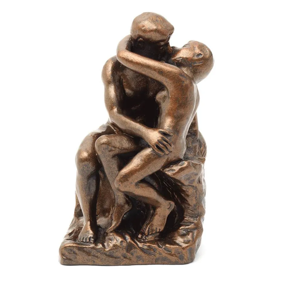 Sculpture*The Met Store Auguste Rodin: The Kiss Bronze-Toned Sculpture