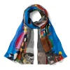 Scarves & Wraps*The Met Store Bearden The Block Oblong Silk Scarf