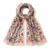Scarves & Wraps*The Met Store British Flowering Vines Embroidered Oblong Scarf