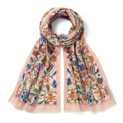 Scarves & Wraps*The Met Store British Flowering Vines Embroidered Oblong Scarf