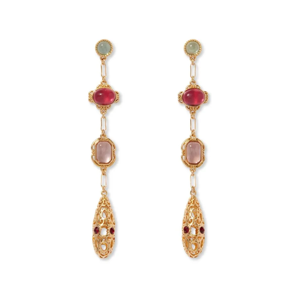 Earrings*The Met Store Cascading Gems Drop Earrings