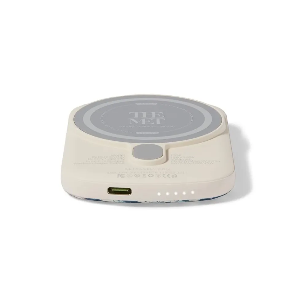 Office|Small Accessories*The Met Store Casely Hokusai Great Wave Power Pod Wireless Charger