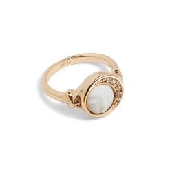 Rings*The Met Store Celestial Symbols Carved Mother-of-Pearl Signet Ring