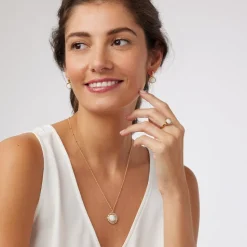 Rings*The Met Store Celestial Symbols Carved Mother-of-Pearl Signet Ring