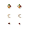 Earrings*The Met Store Celestial Symbols Stellar Stud Earrings Set