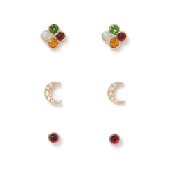 Earrings*The Met Store Celestial Symbols Stellar Stud Earrings Set