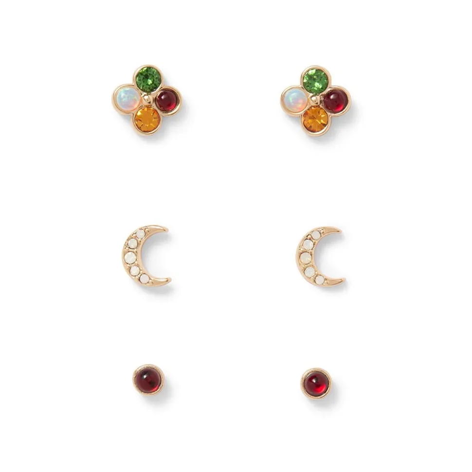 Earrings*The Met Store Celestial Symbols Stellar Stud Earrings Set