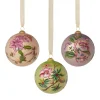 Ornaments*The Met Store Chelsea Botanicals Hand-Painted Glass Ornament Set