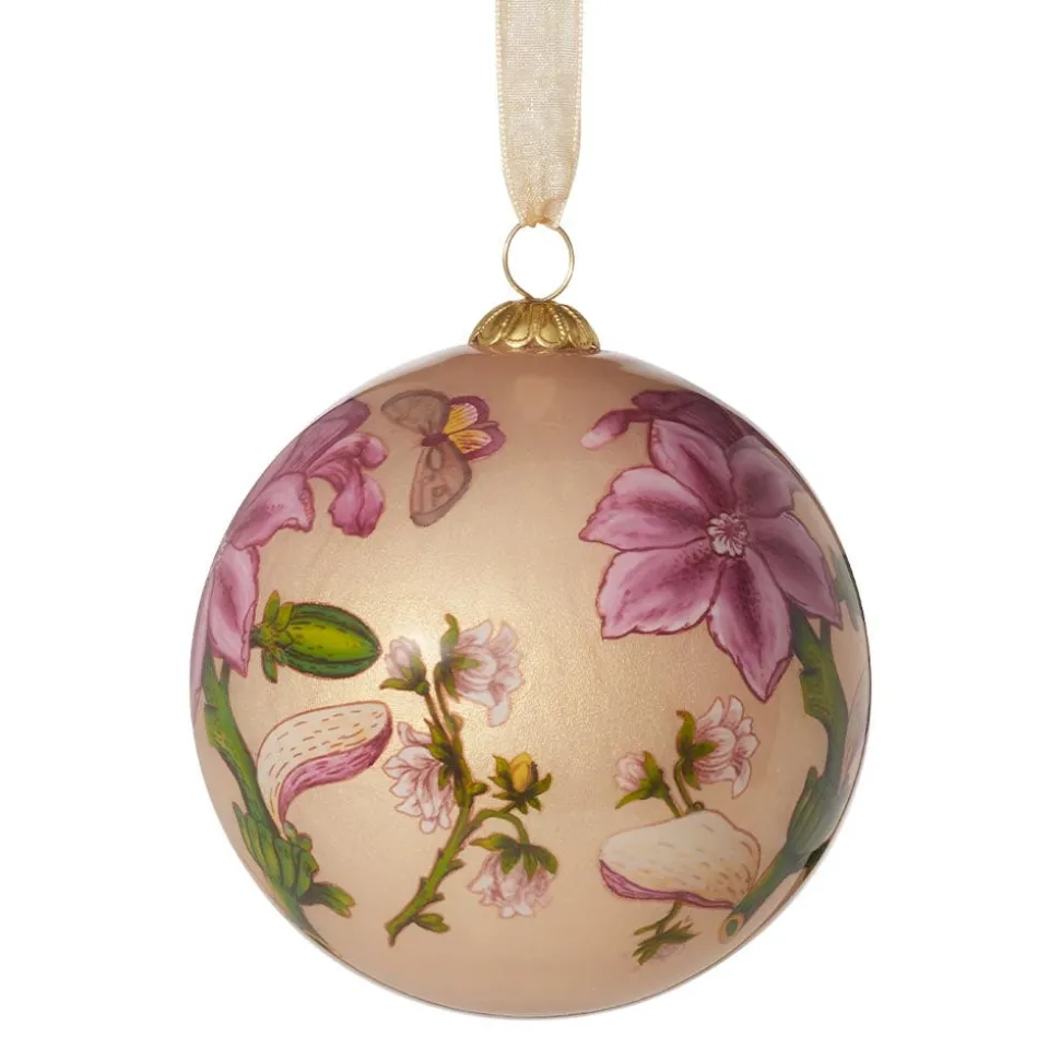 Ornaments*The Met Store Chelsea Botanicals Hand-Painted Glass Ornament Set