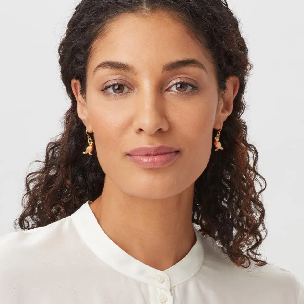 Earrings*The Met Store Chinese Bird Drop Earrings