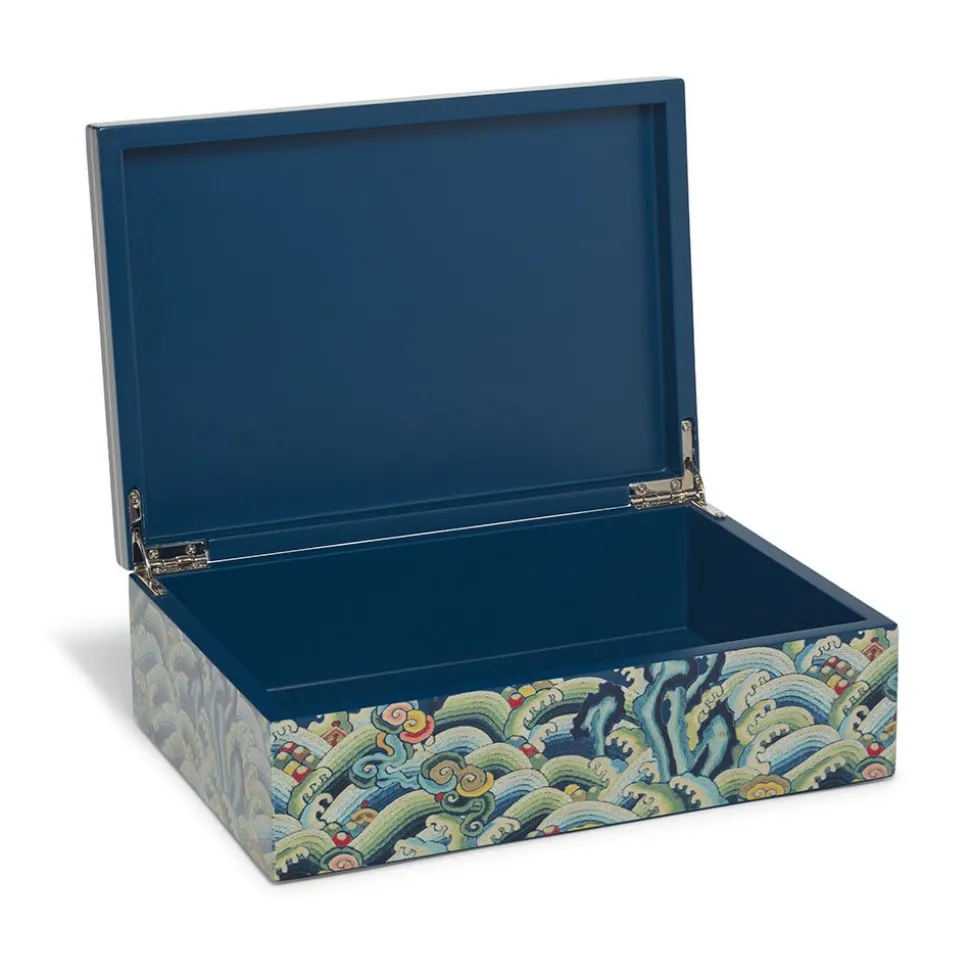 Decorative Accents*The Met Store Chinese Dragon Rank Badge Lacquer Box