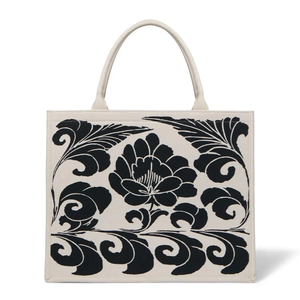 Bags*The Met Store Chinese Peony Oversize Structured Tote