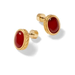 Earrings*The Met Store Classical Carnelian Stud Earrings
