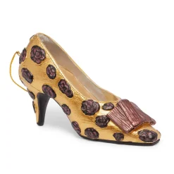Ornaments*The Met Store Cocoa Rose Pump Shoe Ornament