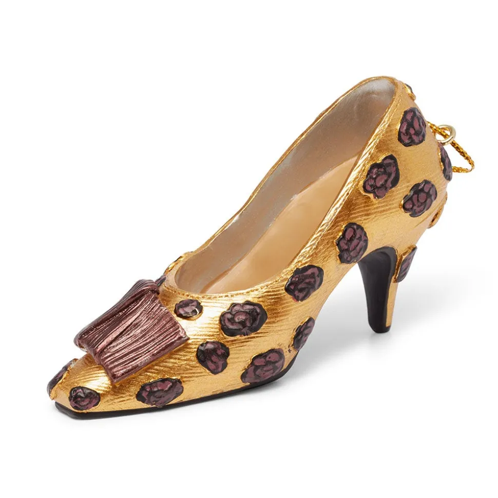 Ornaments*The Met Store Cocoa Rose Pump Shoe Ornament