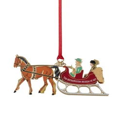 Ornaments*The Met Store Currier & Ives Winter Sleigh Ornament