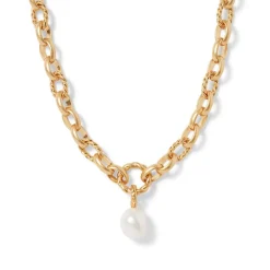 Necklaces*The Met Store Cypriot Twist Pearl Chain Pendant Necklace