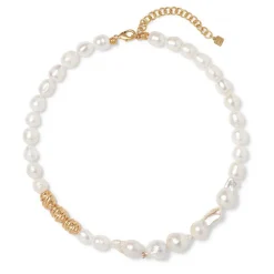 Jewelry Sets*The Met Store Cypriot Twist Pearl Necklace and Triple-Hoop Earrings Set