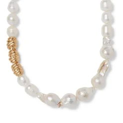 Jewelry Sets*The Met Store Cypriot Twist Pearl Necklace and Triple-Hoop Earrings Set