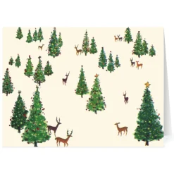 Holiday Cards*The Met Store Dehn: Christmas Tree Forest Holiday Cards