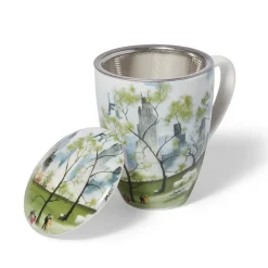 Tableware*The Met Store Dehn Spring in Central Park Covered Mug with Tea Infuser