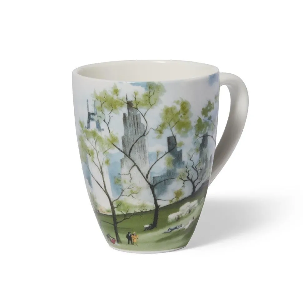 Tableware*The Met Store Dehn Spring in Central Park Covered Mug with Tea Infuser