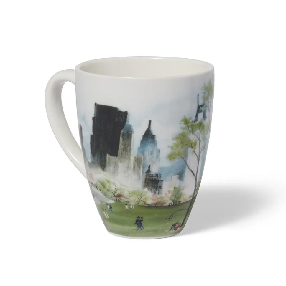 Tableware*The Met Store Dehn Spring in Central Park Covered Mug with Tea Infuser