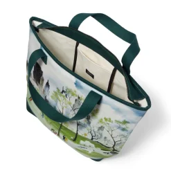 Bags*The Met Store Dehn Spring in Central Park Zip Tote