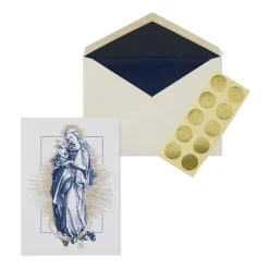 Holiday Cards*The Met Store Dürer: Virgin on the Crescent Fine Holiday Cards with Lined Envelopes and Foil Seals