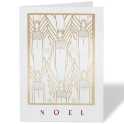 Holiday Cards*The Met Store Drevenstedt: Noel Fine Holiday Cards with Lined Envelopes and Foil Seals