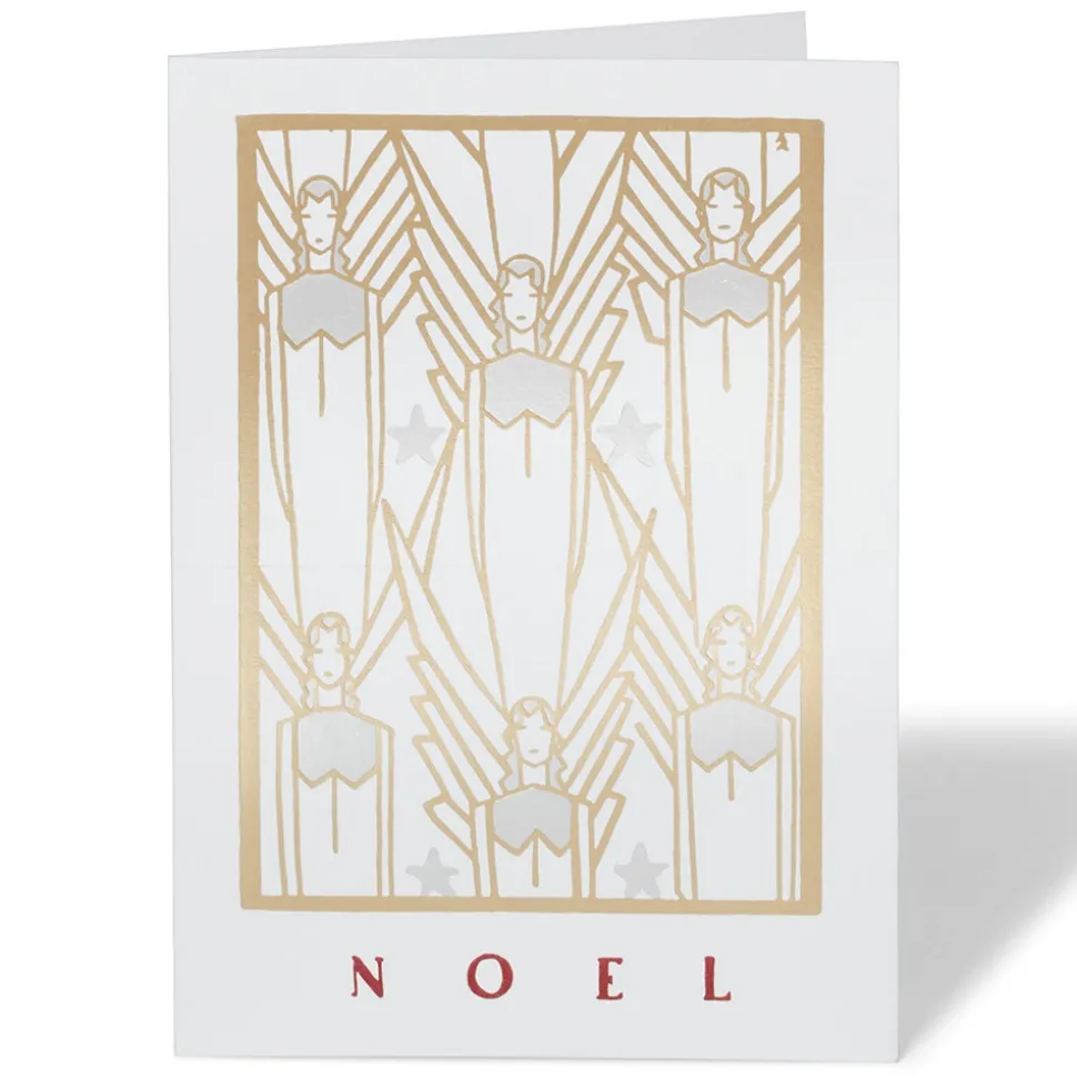 Holiday Cards*The Met Store Drevenstedt: Noel Fine Holiday Cards with Lined Envelopes and Foil Seals