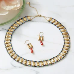 Necklaces*The Met Store Egyptian Fringe Collar Necklace