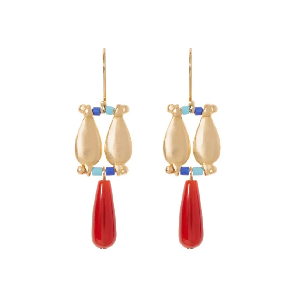 Earrings*The Met Store Egyptian Fringe Drop Earrings