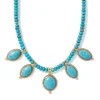 Necklaces*The Met Store Egyptian Hathor Turquoise Multi-Drop Necklace