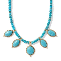Necklaces*The Met Store Egyptian Hathor Turquoise Multi-Drop Necklace