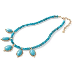 Necklaces*The Met Store Egyptian Hathor Turquoise Multi-Drop Necklace