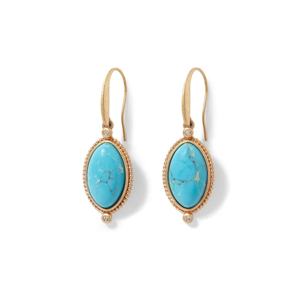 Earrings*The Met Store Egyptian Hathor Turquoise Drop Earrings