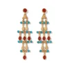 Earrings*The Met Store Egyptian Nefer Amulet Chandelier Earrings